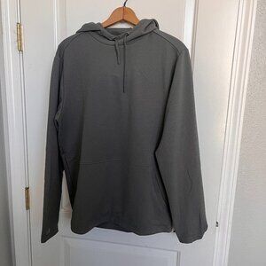 Men's Medium Antigua Gray Waffle fabric Hoodie sweatshirt
